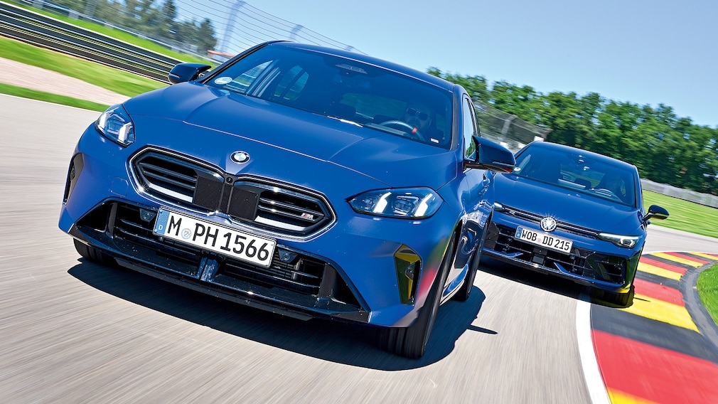 BMW M135 xDrive vs. VW Golf R: Vergleichstest