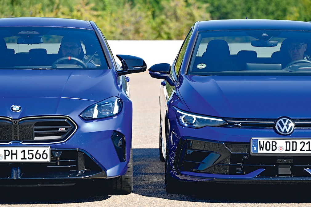 BMW M135 xDrive vs. VW Golf R: Vergleichstest