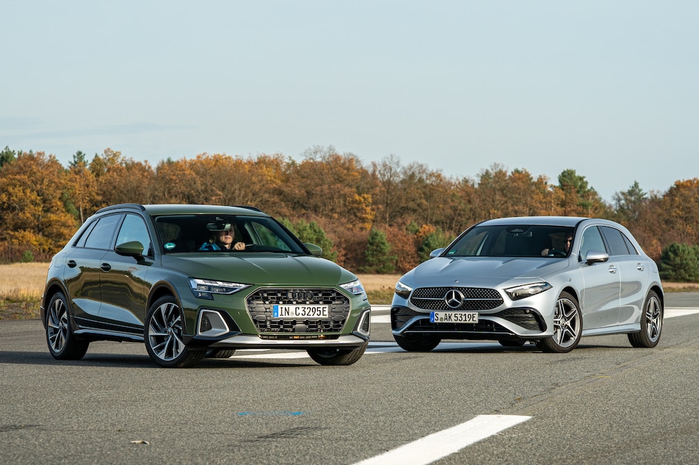 Audi A3 allstreet TFSI e 150 kW Mercedes A 250 e