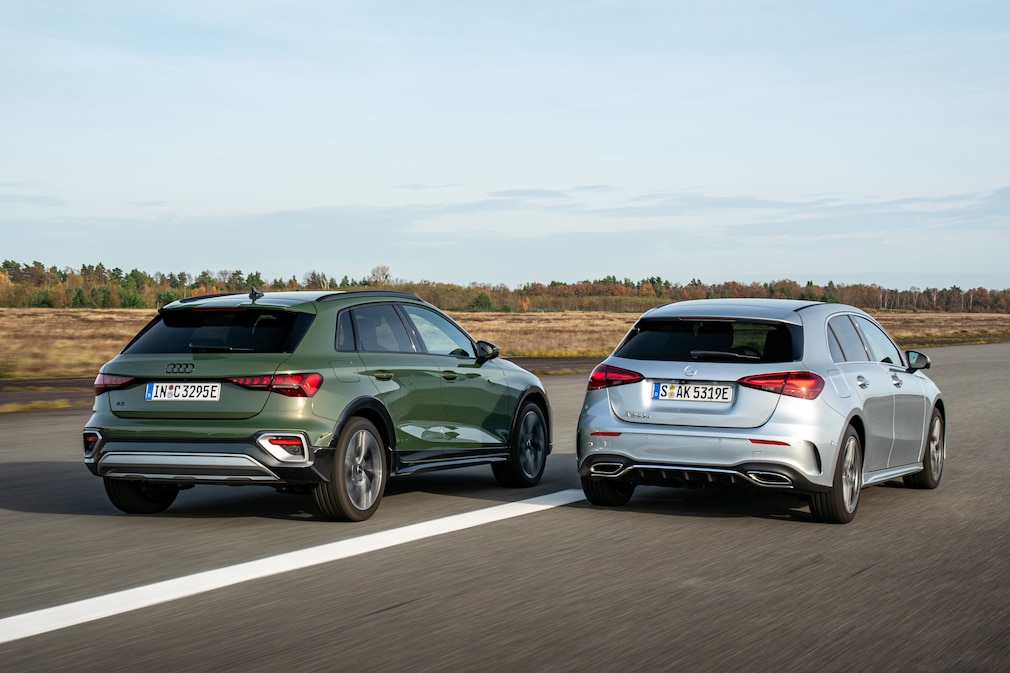 Audi A3 allstreet TFSI e 150 kW Mercedes A 250 e