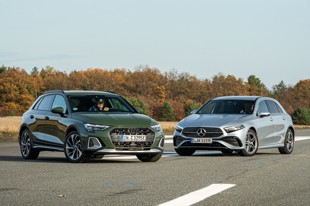 Audi A3 allstreet TFSI e 150 kW Mercedes A 250 e