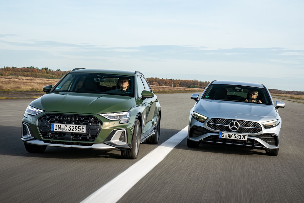 Audi A3 allstreet TFSI e 150 kW Mercedes A 250 e