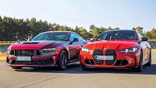Ford Mustang Dark Horse  vs. BMW M4 Coupé