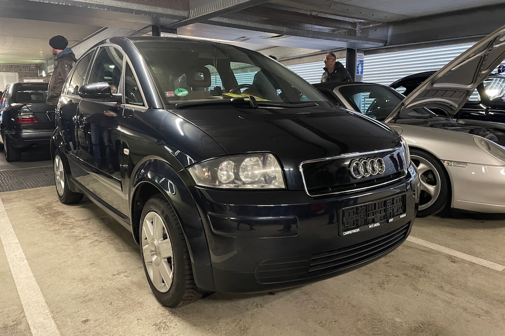 Audi A2 auf der Bremen Classic Motorshow