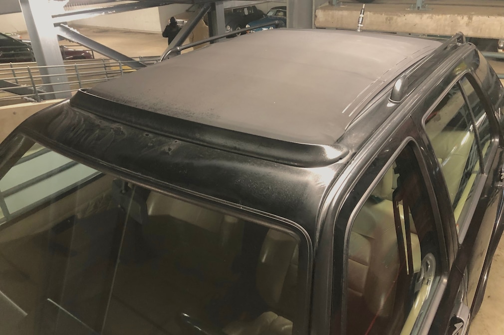 Faltdach des VW Golf Country Chrome Edition