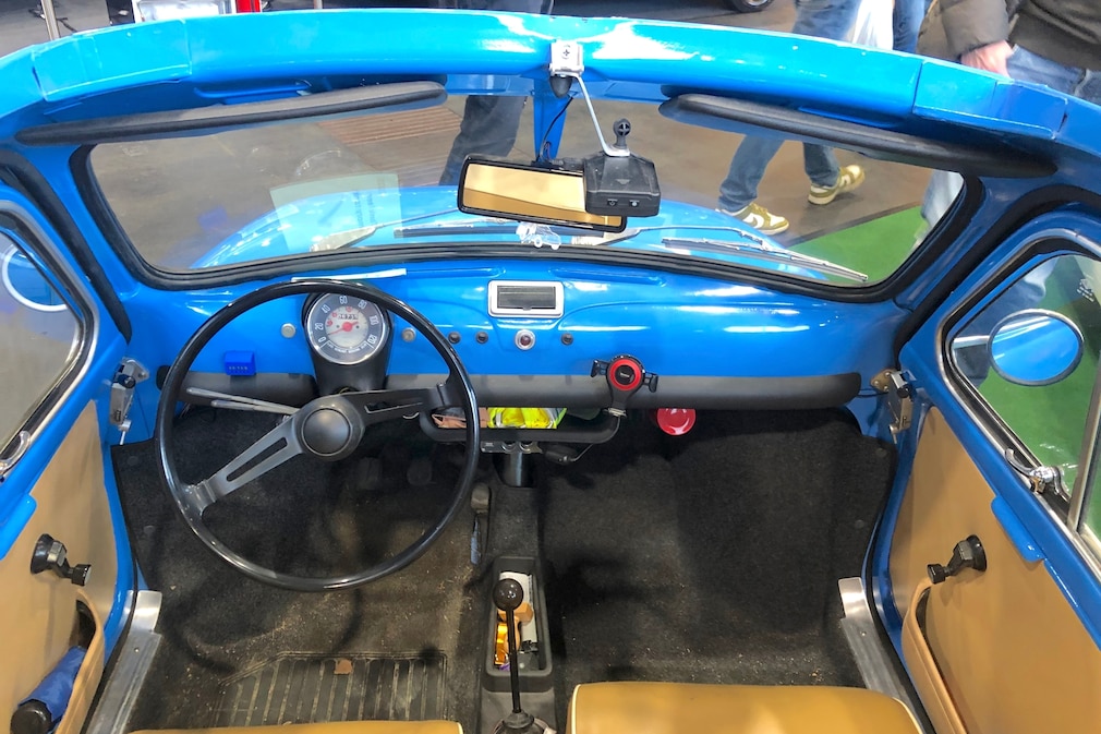 Cockpit des Fiat 500 Giardiniera Fünftürer