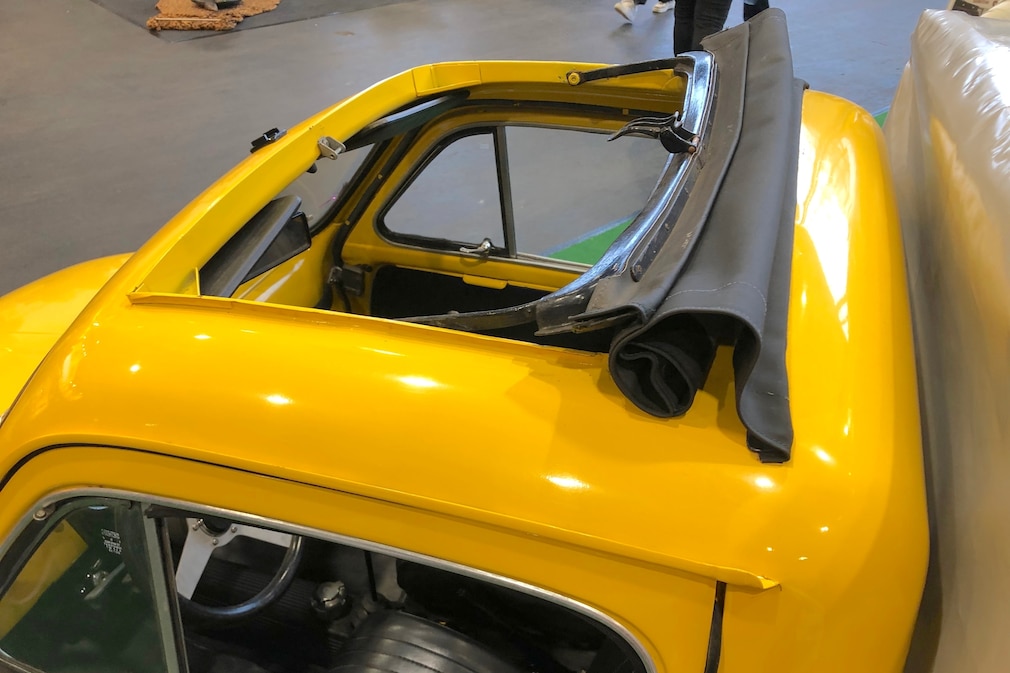 Dach des Fiat 500 Pick-up