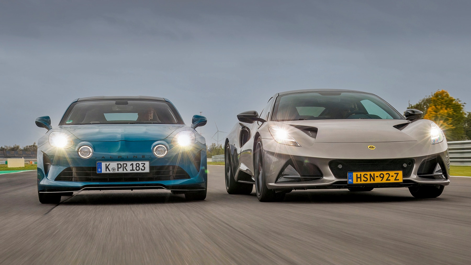Comparison test: Alpine A110 GTS vs. Lotus Emira Turbo SE - AUTO BILD