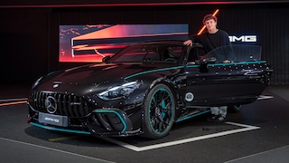 Antonelli setzt limitierten AMG in die Leitplanke