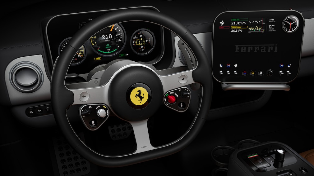 Ferrari Luce Cockpit