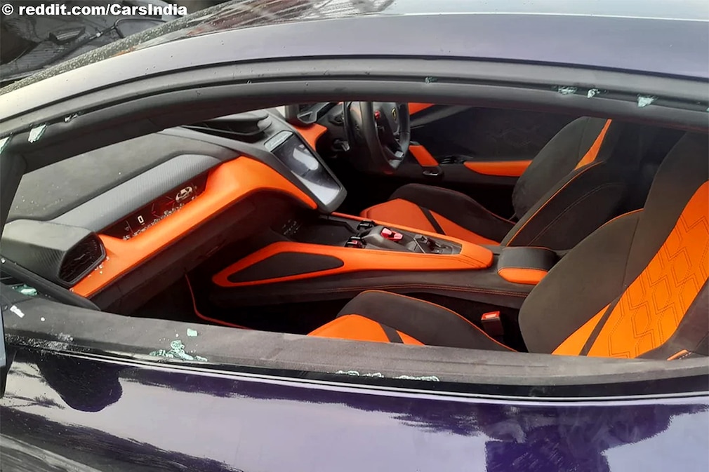 Lamborghini Revuelto: Crash