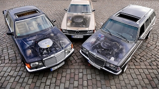 Mercedes 560 SE, Mercedes 500 SLC 5.6, Mercedes 560 TE