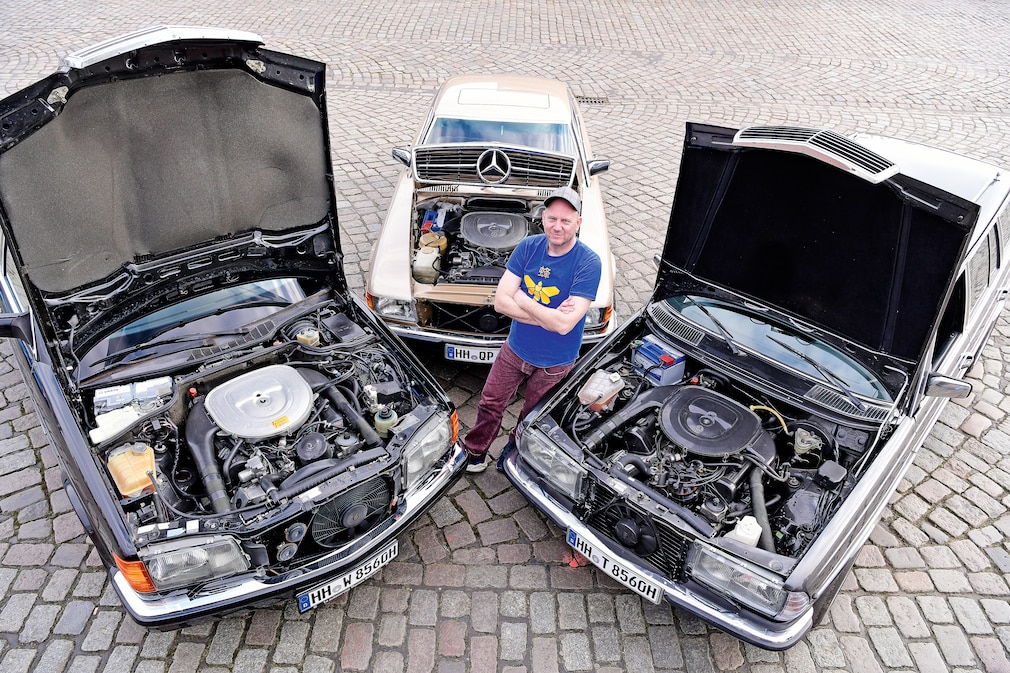Mercedes 560 SE, Mercedes 500 SLC 5.6, Mercedes 560 TE
