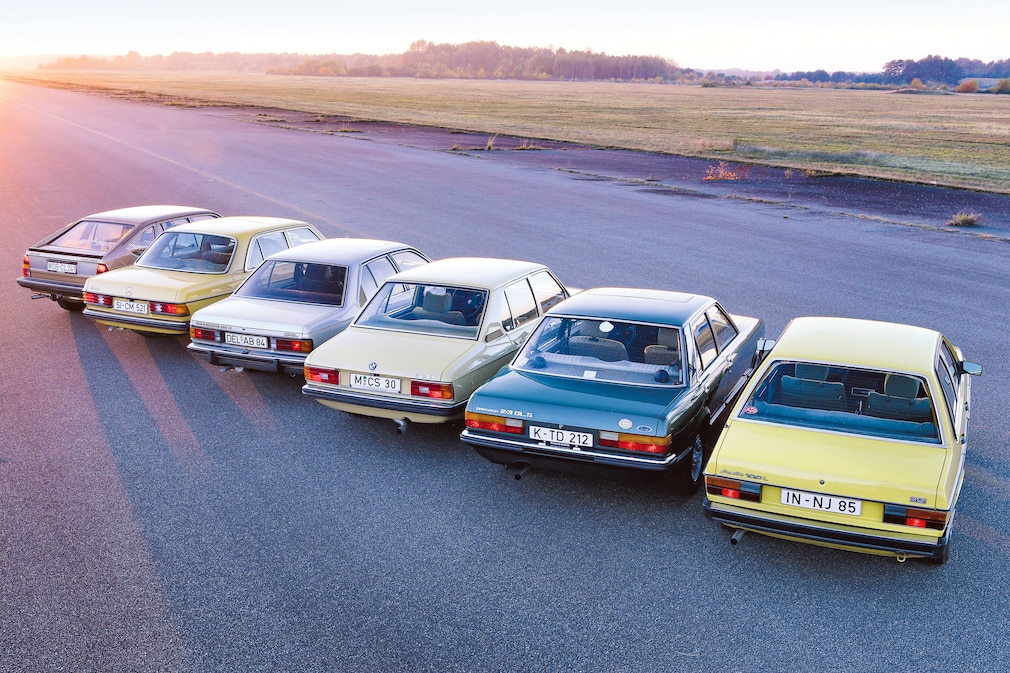 Vergleich der gehobenen Mittelklasse um 1980