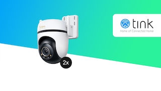 TP-Link Tapo C530WS - Schwenk-Neige-Außenkamera - 2er-Set