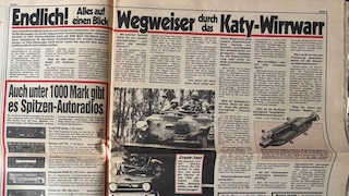 Dummy-Seiten von 1986/1986 für AUTO BILD