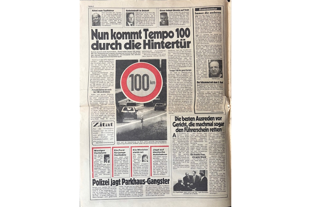 Dummy-Seiten von 1986/1986 für AUTO BILD