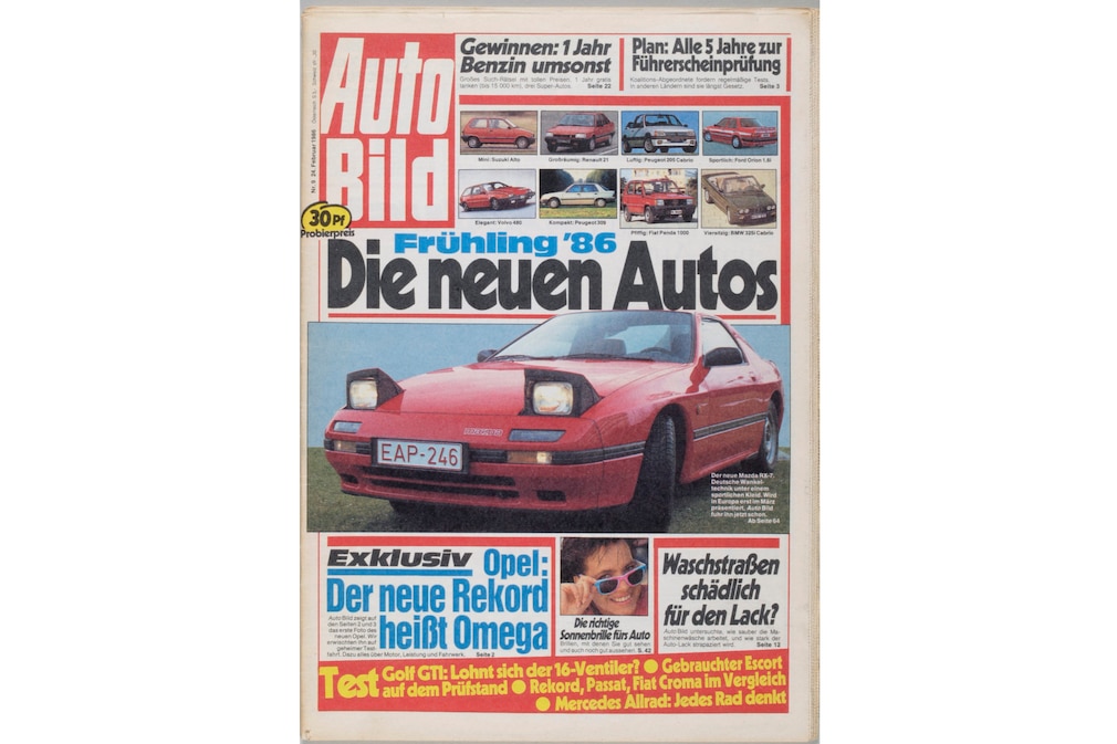 Titelseite der ersten AUTO BILD