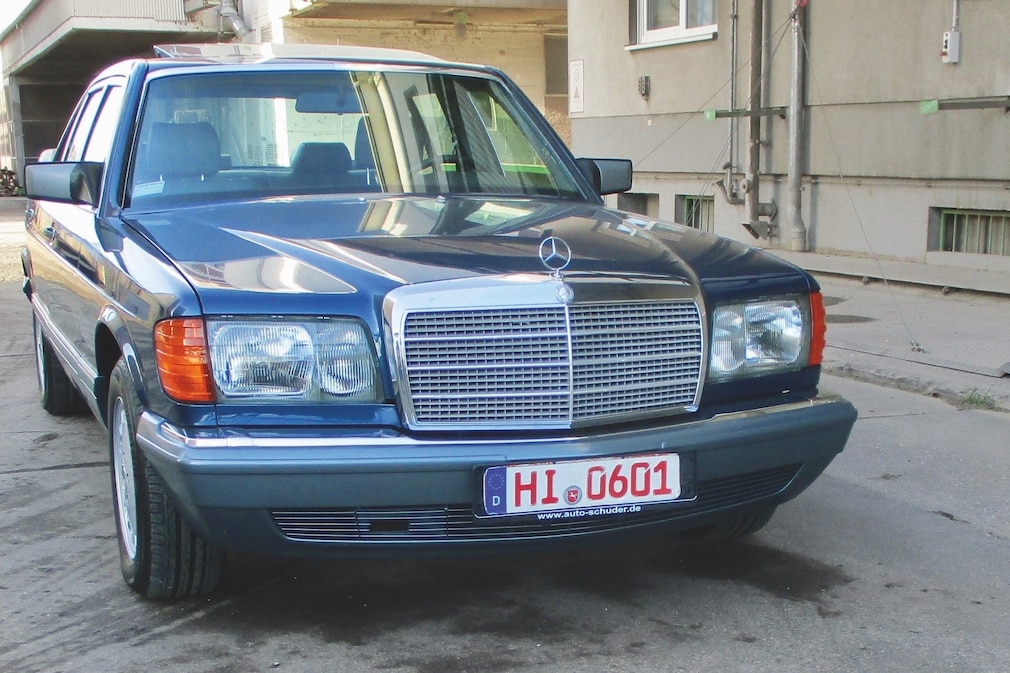 Front des Mercedes 420 SEL (W126)