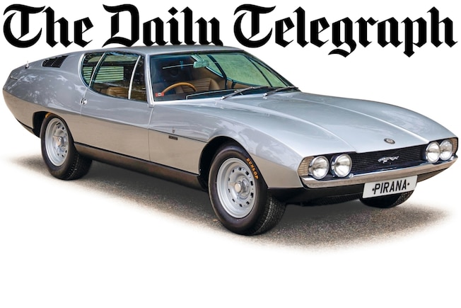 Jaguar Pirana by Bertone stehend von schräg vorn