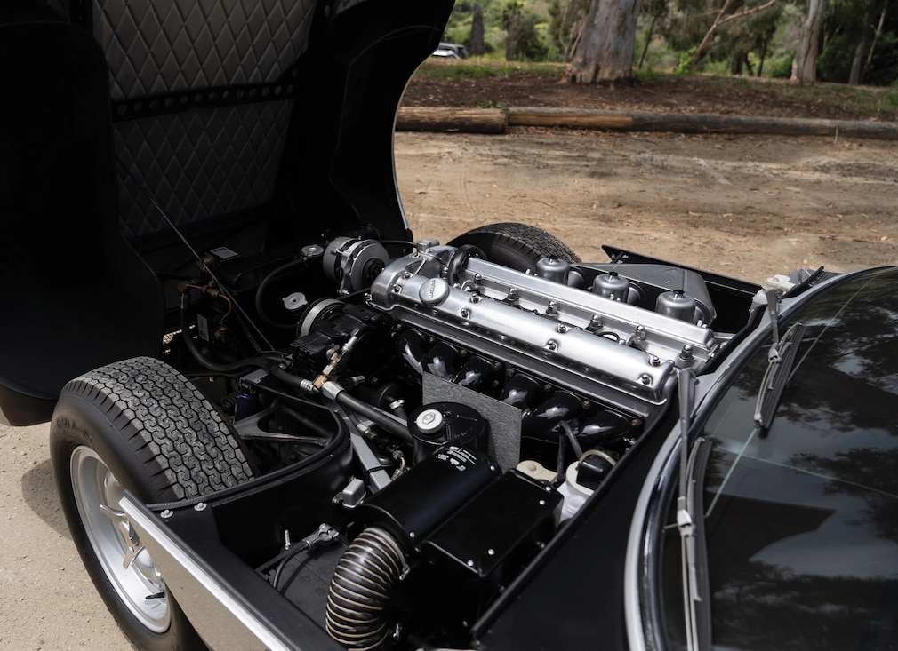 Motorraum des Jaguar Pirana by Bertone