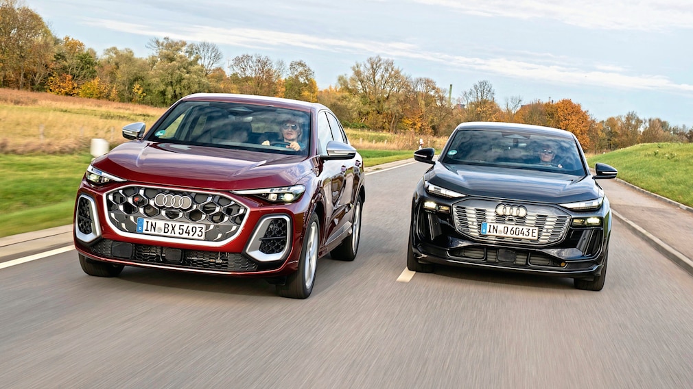 Audi SQ5 Sportback TFSI quattro Audi Q6 Sportback e-tron quattro