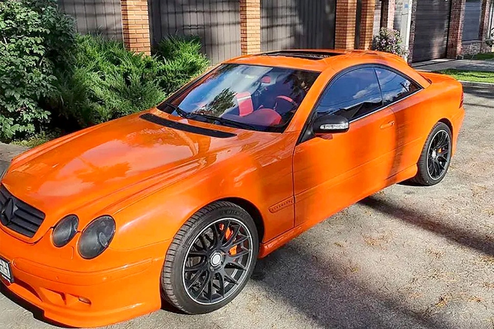 Mercedes-Benz CL55 AMG in Batmobile Umbau