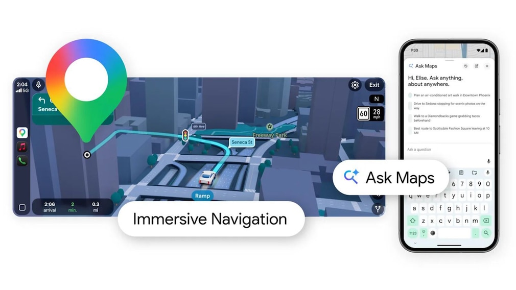 Google Maps bekommt neue KI-Suchfunktion