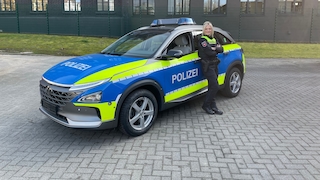 Hyundai Nexo der Polizeidirektion Osnabrück