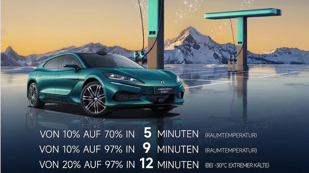 Megawatt-Ladestation für Elektroautos Start in Europa