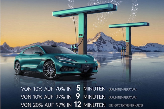 Megawatt-Ladestation für Elektroautos Start in Europa