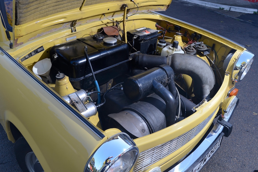Motor des Trabant 601 S de Luxe