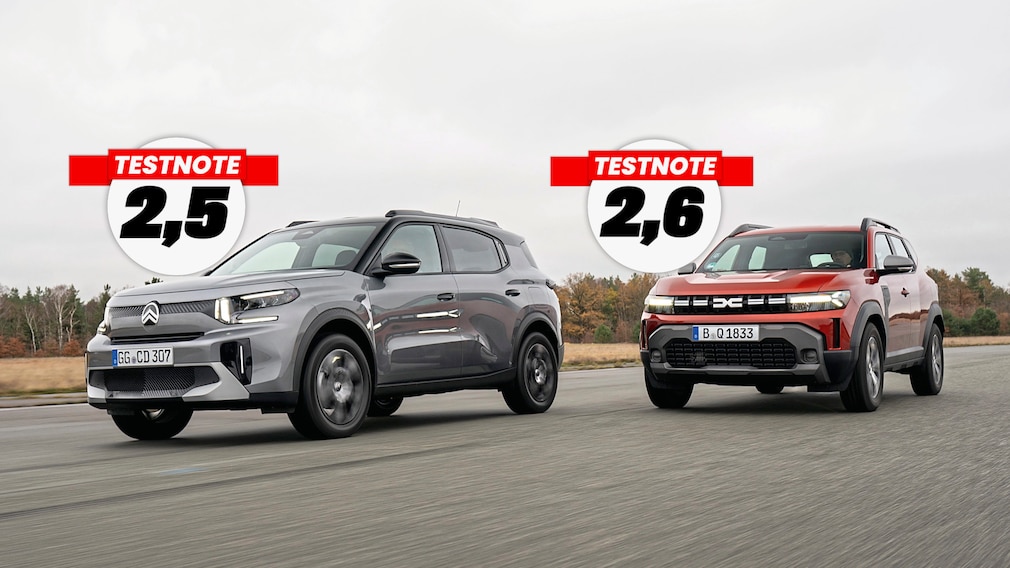 Citroën C3 Aircross Turbo 100 Dacia Duster Eco-G 100