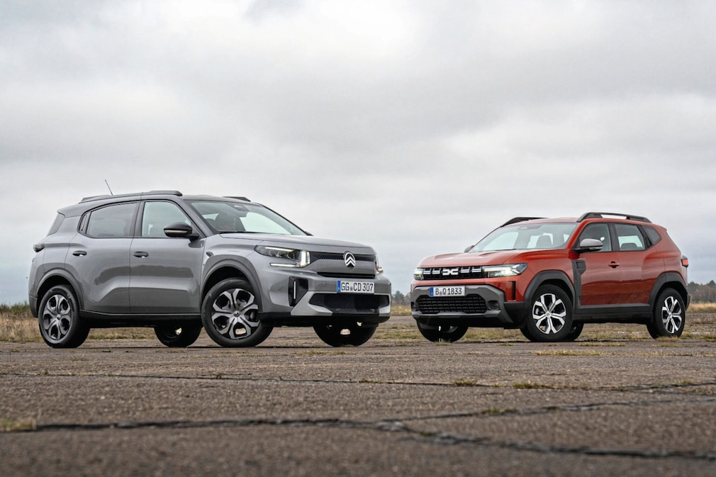 Citroën C3 Aircross Turbo 100 Dacia Duster Eco-G 100