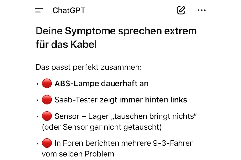 Reparieren mit ChatGPT
