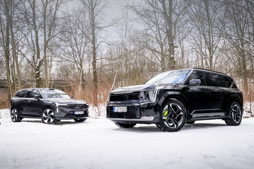 Kia EV9 GT Volvo EX90 Twin Motor AWD
