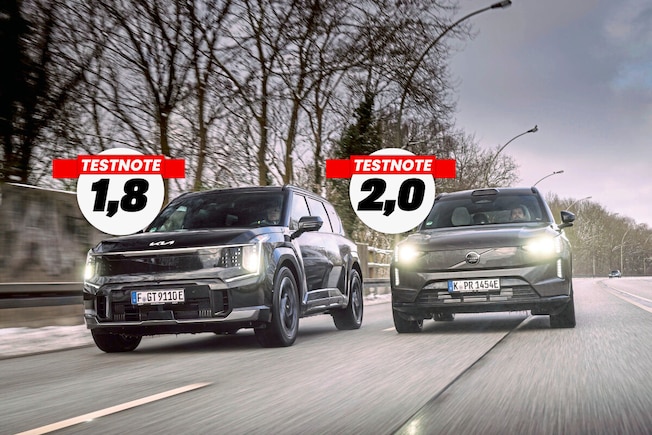 Kia EV9 GT Volvo EX90 Twin Motor AWD