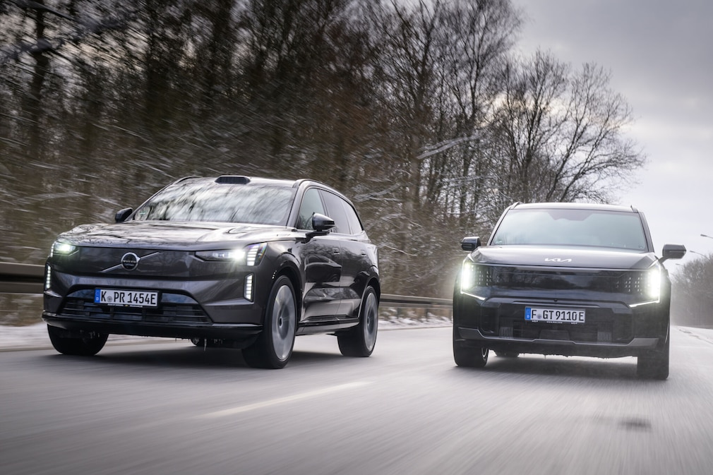Kia EV9 GT Volvo EX90 Twin Motor AWD