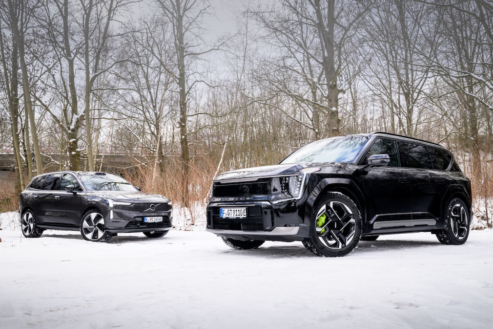 Kia EV9 GT Volvo EX90 Twin Motor AWD