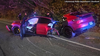 Porsche Cayenne Coupé Crash