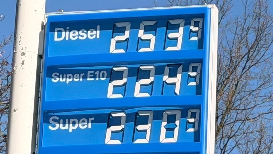 Kraftstoffpreise am 07.04.2026 bei Hamburg