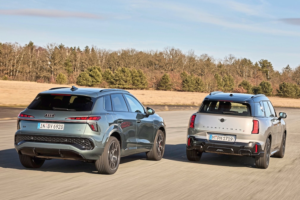 Audi Q3 SUV TFSI quattro Mini Countryman S All4