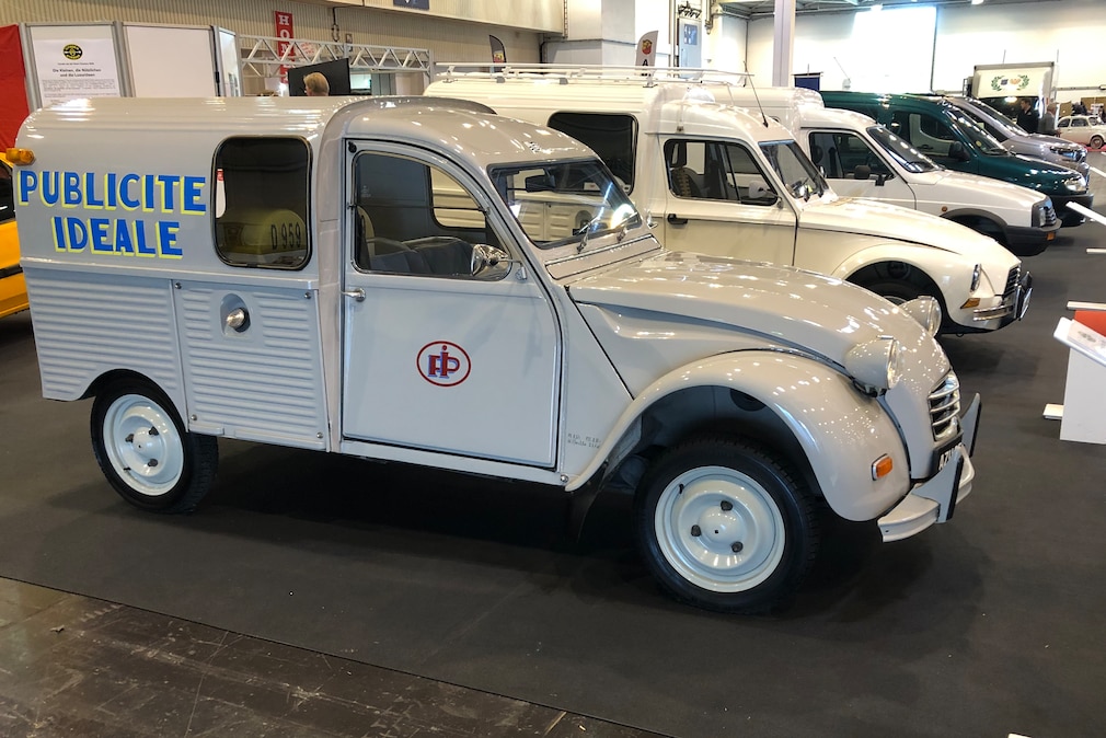 Citroen Berlingo, C15, Acadiane und Kastenente auf der Oldtimermesse Retro Classics Essen 2026