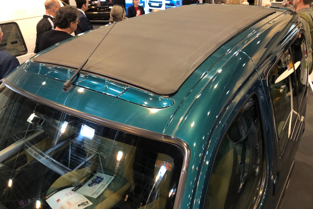 Faltdach des Citroen Berlingo I