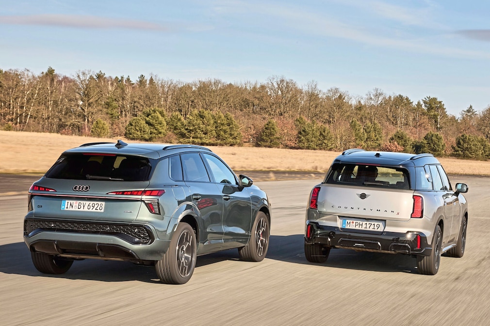 Audi Q3 SUV TFSI quattro Mini Countryman S All4