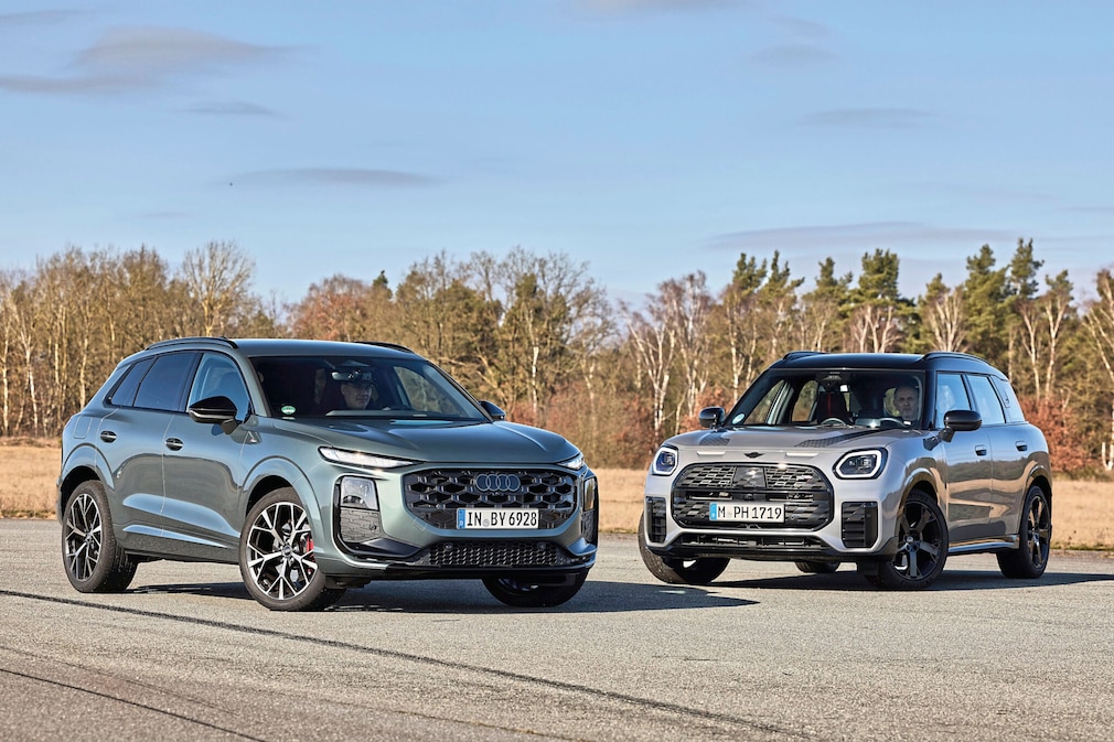 Audi Q3 SUV TFSI quattro Mini Countryman S All4