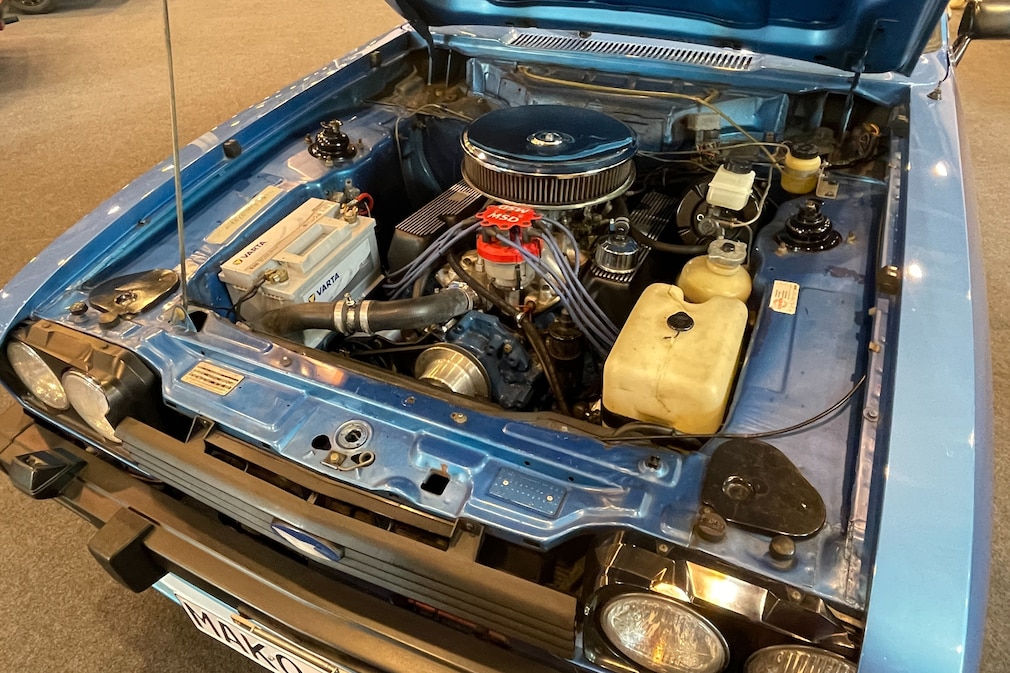 Der Mustang.Motor macht den Capri zum Mako Capri V8