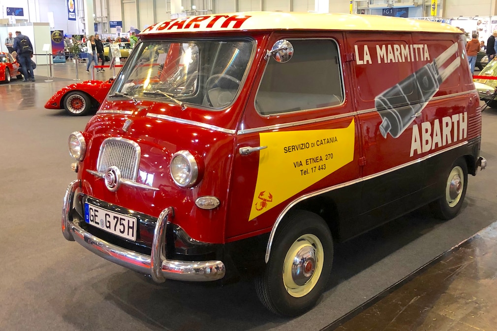Fiat 600 Multipla Coriasco schräg von vorn