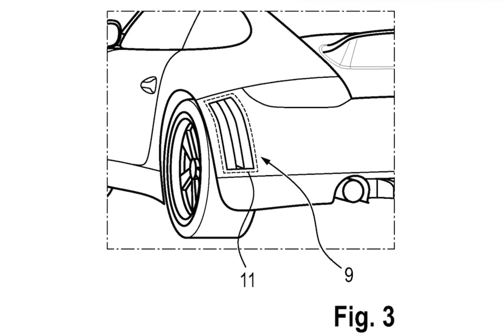 Porsches Rallyestreifen-Patent