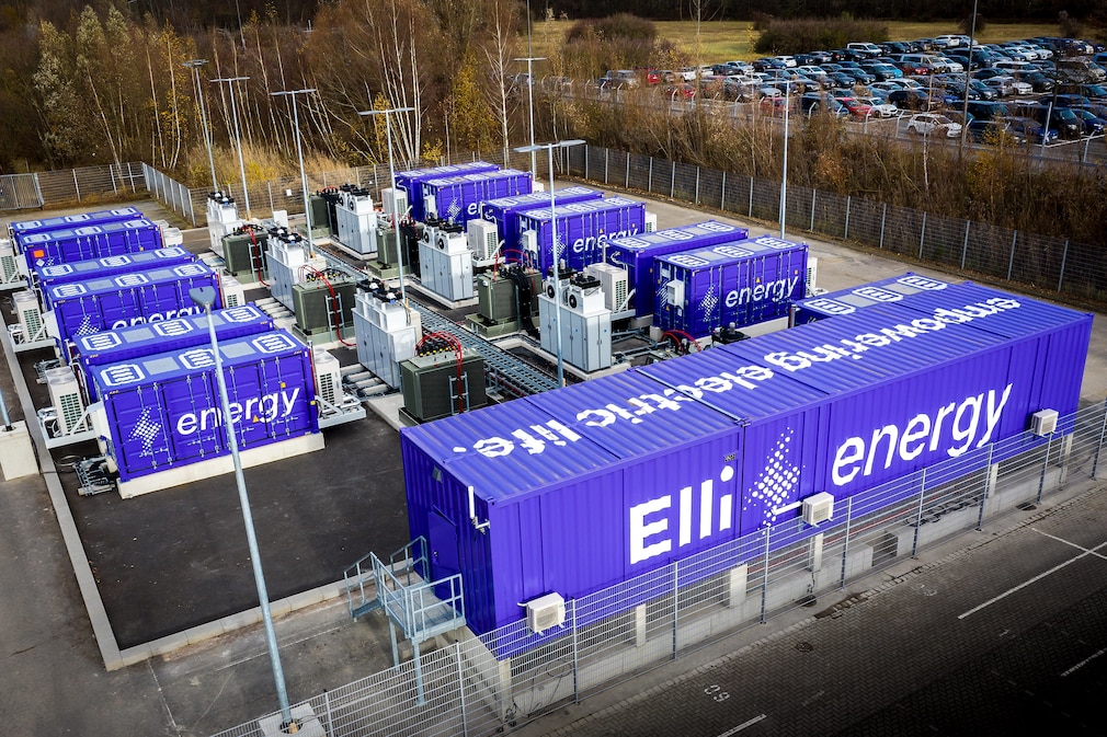 Batteriespeicher von Elli in Salzgitter Elektroauto Batterie